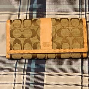 Vintage coach wallet